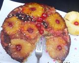 A picture of step 17 of #cake contest pineapple cake.