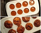 Une image de l'étape 7 de ☆Brownie Shot Chocolat Intense, Smarties et Ganache Montée Nutella©☆.