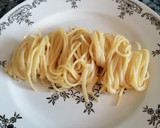 Foto del paso 7 de la receta: Spaghetti con foie gras y crujiente de jamón
