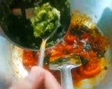 A picture of step 3 of South indian style ridge gourd chutney.