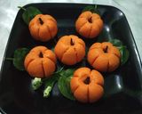 A picture of step 6 of Pumpkin Shape Orange Sondash.