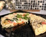Foto del paso 6 de la receta: Pizzas de espinacas, tomate y mozzarella