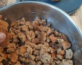 A picture of step 2 of Churma Modak 😋.