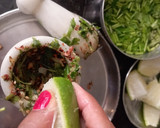 A picture of step 3 of Paneer Thecha.