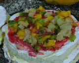 A picture of step 7 of Fruit cake with oven base.