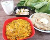 A picture of step 5 of Mooli ki besanvali sabji.