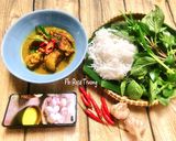 Hình bước làm 3 của món Bún Giò Heo Nấu Giả Cầy