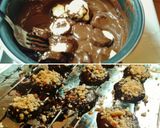 Foto del paso 4 de la receta Bombones de chocolate rellenos de plátano