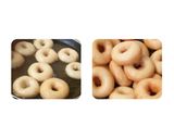 Foto langkah ke 3 dari resep Donat mungil tanpa telur, tanpa mikser tanpa ulen.