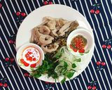 Hình bước làm 3 của món Bao Tử Hầm Tiêu