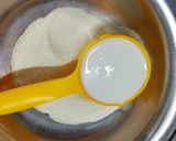 A picture of step 1 of Makhandi Halwa.