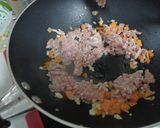 รูปขั้นตอนการทำที่ 2 ของ ผัดเต้าหู้หมูสับน้ำพริกเผาไต้หวัน