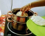 A picture of step 6 of Cheese vegetables Dumplings With Red Sauce.