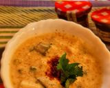 हरे प्याज़ आलू का रायता (Hare pyaz aloo ka raita recipe in Hindi) रेसिपी चरण 3 फोटो