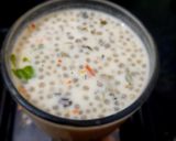 A picture of step 3 of Protein & Fibre rich Sattu Chia Buttermilk.