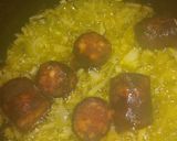 Foto del paso 2 de la receta Alubias rojas con arroz y chorizo