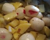 Foto del paso 1 de la receta Salmón a la crema de rabanitos y trigueros