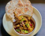 A picture of step 11 of Moong Dal Gosht / Green Moong Dal cooked with Mutton.