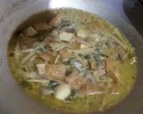Foto langkah ke 3 dari resep 33. Sayur Rebung Tahu Santan.