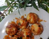 Foto langkah ke 8 dari resep Shrimp Takoyaki.