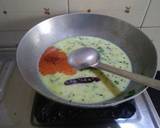 Palak kadhi recipe step 3 photo