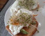 Avokádós-tojásos szendvics recept fázis 2 fotója