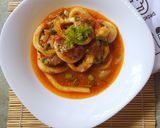 Foto langkah ke 7 dari resep Cumi Saus Padang.
