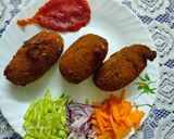 চিংড়ি ডিমের ছটফটে ডেভিল (chingri dimer devil recipe in Bengali) রেসিপির ধাপ 3 ছবি