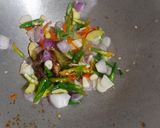 Foto langkah ke 1 dari resep Sayur tahu kacang panjang.