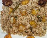 A picture of step 14 of Tempura Masala Rice 🍚.