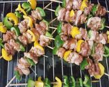 Hình bước làm 3 của món Thịt xiên nướng
