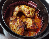 Foto del paso 6 de la receta: Pollo en salsa de mandarina con papas al pimentón en airfryer