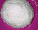 A picture of step 1 of Chapatti with egg sauce.