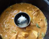 A picture of step 5 of Handi paneer.