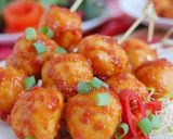 Foto langkah ke 7 dari resep Pentol Ayam Pedas Manis.