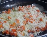 Foto del paso 2 de la receta: Arroz blanco con zanahoria