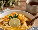 Foto langkah ke 5 dari resep Fettuccine Kuah Kari.