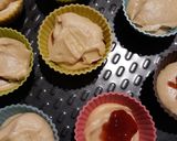 Une image de l'étape 4 de ☆Muffins aux Fraises Coeurs Coulant à la Confiture☆.