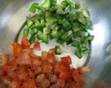 A picture of step 2 of Mini vegetables uthappam.