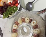 Foto langkah ke 2 dari resep Pudding Buah Segar.