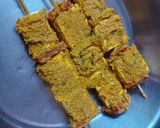 পনির টিক্কা(Paneer Tikka Recipe In Bengali) রেসিপি ধাপ - 4 ছবি