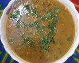 A picture of step 3 of Mix daal.