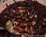 A picture of step 9 of Persian rose petals jam.