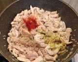 Tócsniba bújtatott csirkés ragu recept fázis 2 fotója