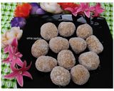 A picture of step 9 of Dharwar peda.