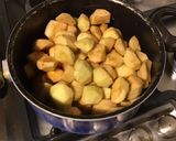 Une image de l'étape 2 de Compote de pommes Canada au Calvados.