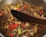 Foto langkah ke 7 dari resep Tumis Daging Sapi Kecap + Saus Tiram.