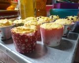 Foto langkah ke 7 dari resep Cheese Custard Muffin.