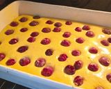 Banános meggyes kevert süti gluténmentesen 🍌🍒 recept fázis 5 fotója