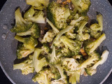 Brócoli con jengibre y ajo